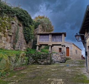 Calle de Allariz. Ourense.