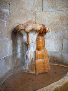 Fuente termal de San Blas. Ourense.